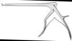 RU 6476-00 / Rongeur Kerrison, Cutting Upwards 40° Large Handle, 25cm
, 10", 5,5mm
