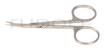 RU 1631-09 / Fine Scissors, Cvd 9 cm - 3 1/2"
