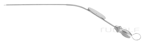 RU 7845-03 / Cannula D'asp. Baron, Ø 1,0 mm, 3 Ch/Fr, (Ll) 70 mm, Foro Di Controllo, Oliva, Con Mandrino