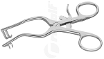 RU 4691-01 / Retractor Plester, Sharp, 2x2 Teeth, Spread 60 mm, 13 cm - 5"