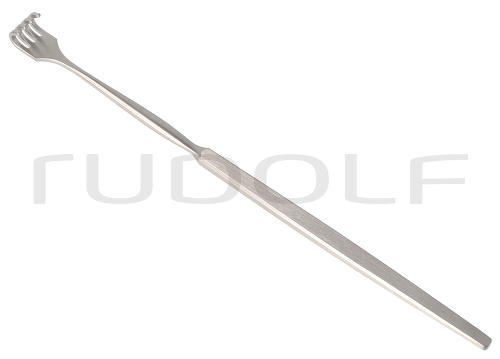 RU 4463-04 / Retractor, Fine, Blunt, 4 Prongs 16,0cm
, 6 1/4"