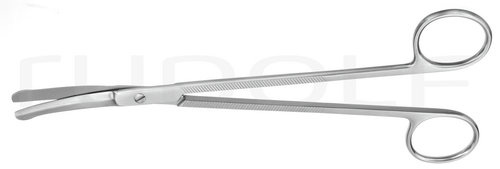 RU 1845-19 / Tonsil Scissors Good, Bl/Bl, Cvd. Sl. 19 cm, 7,5"