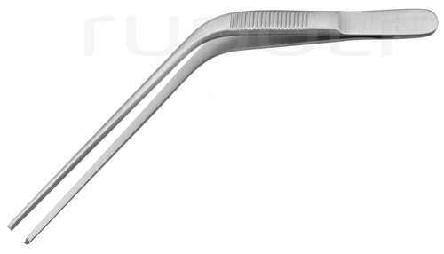 RU 7861-12 / Tröltsch Ear Fcps., Angular, 1x2T., 12 cm - 4 3/4", 2 mm