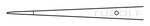 RU 4068-18 / Forceps Micro, Str. Tying Plattform 6x0,4mm
, 18cm
, 7"