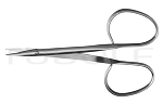 RU 2477-02 / Eye Scissors, Bl/Bl, Str. 9,5 cm, 3,75"
