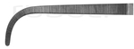 RU 3326-27 / Pinza Gemini Para Ligaduras, Curva, 27 cm