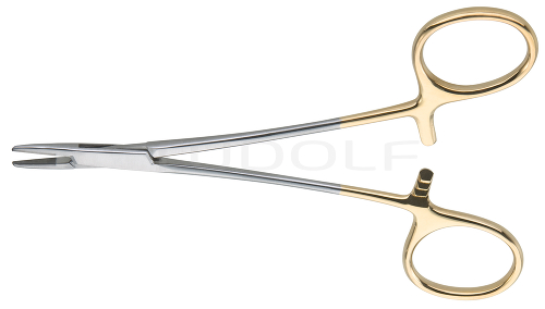 RU 6046-13 / Needle Holder Webster, Smooth, TC, Str. 13cm
, 5"