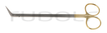 RU 1724-60 / Vessel Scissors, Potts-Smith, Angled 60°, TC, 18,0 cm/7"