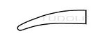 RU 5851-15 / Micro Needle Holder, W/O. Ratchet, Cvd. 15cm
, 6"