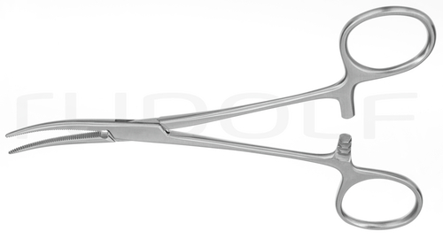 RU 3071-14 / Feine Arterienklemme Crile, Gebogen, 14,5 cm