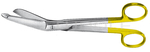 RU 2651-18 / Scissors Lister, Bl/Bl, Angular, TC 18 cm, 7"