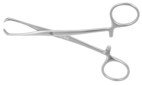 RU 3148-13 / Pinza Hemostática Chaput, Recta, 2x3 Dientes, 13 cm