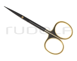 RU 2406-09N / Fine Scissors, Sc, Tc,Ceramic Coated 9 cm, 3 1/2"