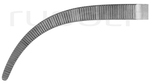 RU 3286-02 / Ligaturklemme Zenker, Stark geb. 29,5 cm