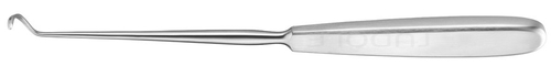 RU 6105-02 / Ligature Needle Deschamps, Blunt, Small, for Left Hand, 22.5 cm, Right Curved