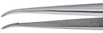 RU 4068-54G / Forceps Micro-Grip, Counterbalance, Cvd. 18cm
, 7", 0,6mm
