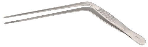 RU 7860-18 / Ear Dressing Forceps Troeltsch (Wilde), Angular, 18 cm - 7", 1.7 mm