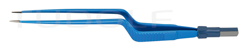 HF520-118 / Bipol. Pinzette, Flachstecker, Bayonettf., 18cm
, 1,0mm
, Standard