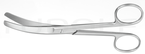 RU 2000-16 / Scissors Busch, Bl/Bl, Cvd. 16 cm, 6,25"