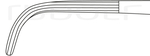 RU 3361-23 / Pinza Hemostática Lahey, 23 cm