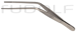 RU 7860-11 / Ear Dressing Forceps  Troeltsch (Wilde), Angular, 11 cm - 4 1/4", 2 mm