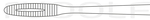 RU 3860-20 / Dressing Forceps Gross-Maier, Straight, with Ratchet, (L) 20 cm - 8"