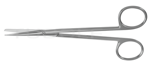 RU 1302-14 / Tijera Metzenbaum, A/R, Recta, 14,5 cm