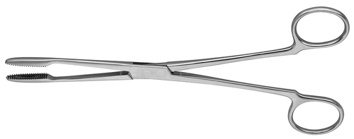 RU 3862-25 / Pinza Per Medicazione Gross-Maier, Retta Senza Cremagliera, 25 cm