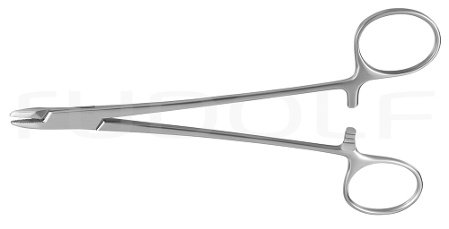 RU 6005-17 / Needle Holder m. G.h., Str. 17cm
, 6 3/4"