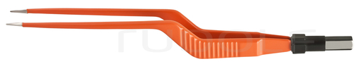 HF520-158 / Bipol. Pinzette, Flachstecker, Bayonettf., 18cm
, 1,0mm
, Non-Stick