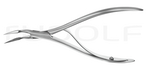 RU 4365-15 / Ralk Splinter Fcps., Cvd., 15cm
