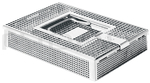 CS050-003 / Mini Basket 135x170x35mm, Silicon Mat in The Body, 1Instr. Holder in The Lid,