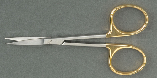 RU 2406-09 / Fine Scissors, TC 9 cm, 3 1/2"