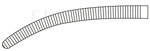 RU 3001-18 / Pinza Emostatica Rochester-Pean, Curva 18,0 cm