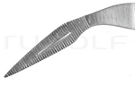 RU 4365-15 / Ralk Splinter Fcps., Cvd., 15cm
