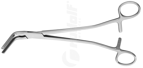 RU 3383-54 / Pinza Per Parametrio Rogers, Curva 22 cm