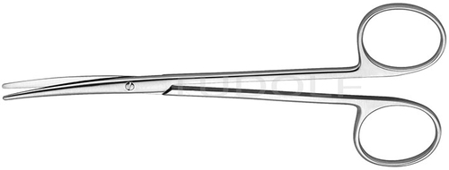 RU 1291-14 / Präparierschere Metzenbaum-Fino, Gebogen, 14,5 cm