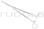 RU 3286-01 / Pinza Zenker Para Ligaduras, Poco Curva 29,5 cm