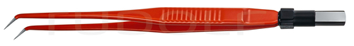 HF515-558 / Pinza Bipolare, Attacco Piatto, Angolata 18cm
, 0,30mm
, Non-Stick