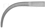 RU 3290-24 / Ligature Fcps Overholt-Slim, S-Cvd., 21.5 cm - 8.5"