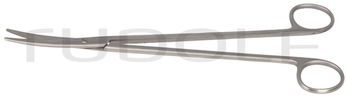 RU 1331-25 / Scissors Metzenb., Bl/Bl, Cvd. 25 cm, 10"