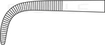 RU 3279-19 / Ligaturklemme Kantrowitz 19,0 cm