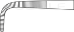 RU 3279-24 / Ligaturklemme Kantrowitz 24,0 cm
