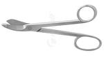 RU 2690-24 / Bandage Scissors, Bl/Bl, l. Cvd. 24 cm, 9,5", Smooth