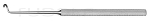 RU 6119-15 / Unterbindungsnadel Kronecker, Stumpf, für Linke Hand, 13 cm, Right Gebogen