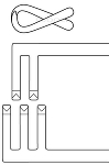 RU 4700-10 / Wundsperrer Weitlaner, Scharf 10,5 cm, 2x3 Zähne