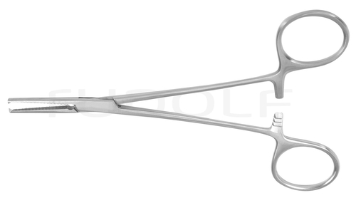 RU 3110-14 / Pinza Hemostática Halsted-Mosquito, Recta, 1x2 Dientes, 14 cm
