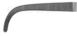 RU 3326-20 / Ligature Fcps Gemini, Cvd. 20 cm, 8"