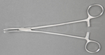 RU 3512-20 / Pinza Peritoneal Faure, Muy Curva, 1x2 Dientes, 20 cm