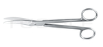 RU 2086-19 / Episiotomy Scissors, Bl/Bl, Cvd. Sl. 19 cm, 7,5"